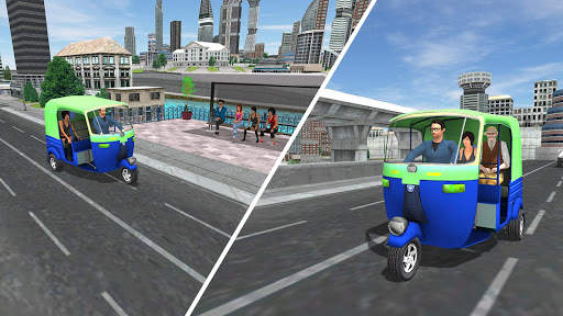 Tuk Tuk Auto Rickshaw Driving screenshot 15