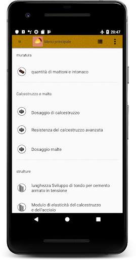 Dosaggi di calcestruzzo screenshot 1