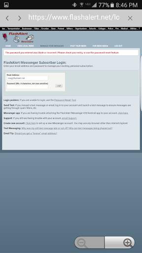 FlashAlert Messenger screenshot 5