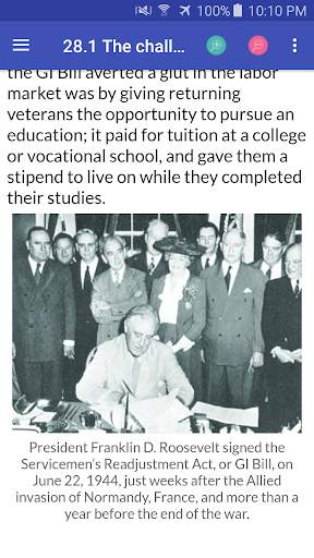 U.S. History Textbook & MCQ screenshot 6