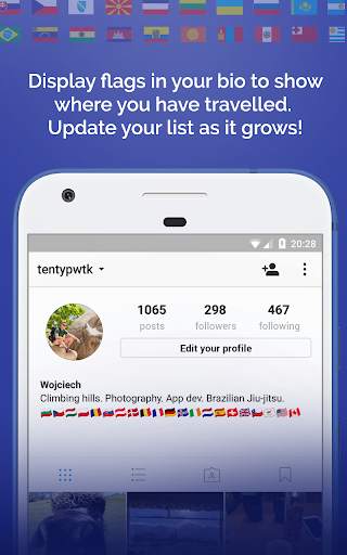 Emoji Keyboard Insta Flags screenshot 4