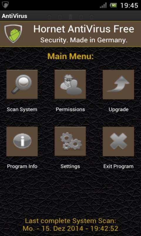 Hornet AntiVirus Free screenshot 1