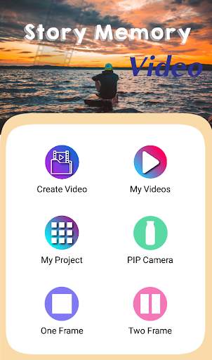 Video Story Memory: Love video - Friends Videos screenshot 1