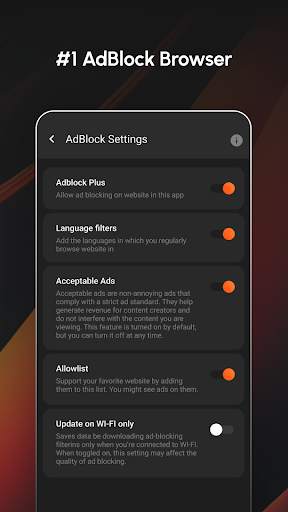 Carbon: Navigateur Ultra Rapid screenshot 7