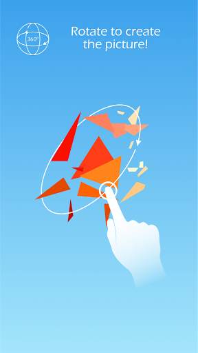 3D low poly puzzle game, rotate puzzles screenshot 5