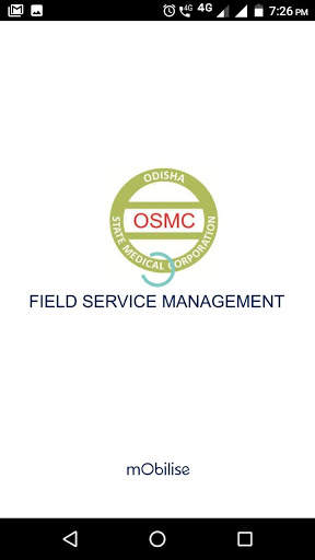 OSMC Field Service Mobile Application screenshot 1