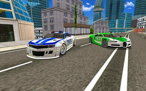 Drive Real Futuristic Police Flying Car 3D screenshot 5