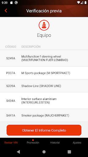 BMW History Check: VIN Decoder screenshot 3