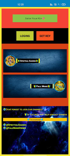 Spectral Gaming Tool screenshot 1