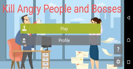 Kill Angry People and Bosses (AR Shoot Game) screenshot 1