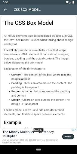 W3School CSS (Learn CSS) screenshot 4