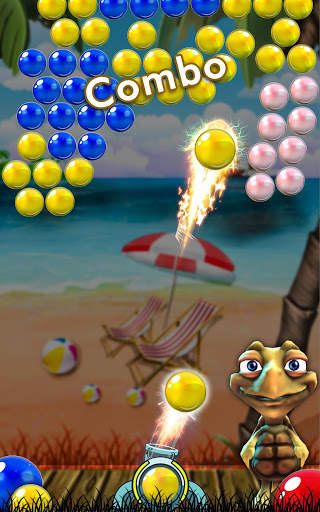 Bubble Trouble Summer Game screenshot 2