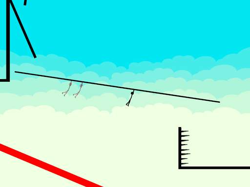 Stickman Parkour Platform - 2D Ninja Fun Race screenshot 10