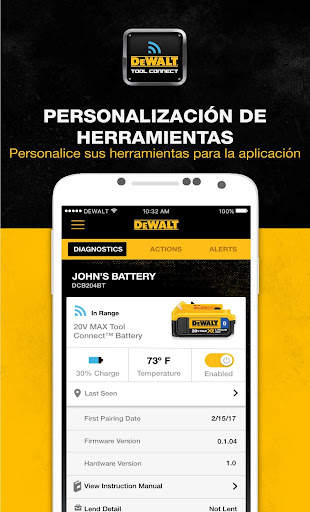 DEWALT Tool Connect screenshot 1