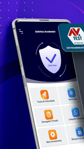 Antivirus, Speed Test and Cleaner for Whatsapp. screenshot 1