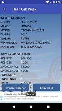Cek Pajak Mobil Motor JABAR screenshot 2