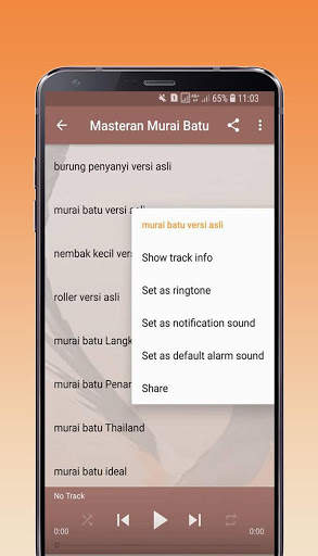 Masteran Murai Batu Offline screenshot 4