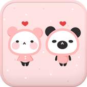 Pink Love go launcher theme 1.2