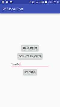 Wifi local chat screenshot 1