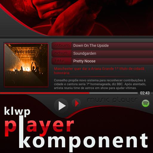 Komponent  Player Music klwp أيقونة