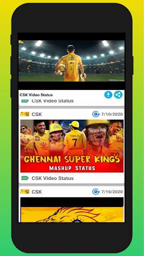 CSK Video Status screenshot 1