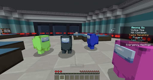 Among Us Minecraft Mod screenshot 1
