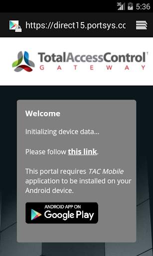 TAC Mobile screenshot 1