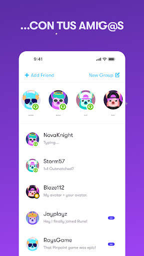 Rune - ¡Juegos y chat de voz! screenshot 3