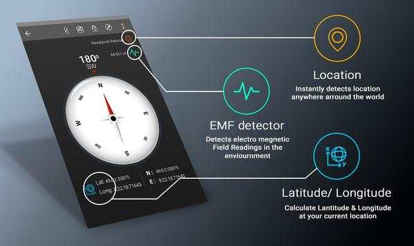 Compass GPS Free-Maps & Direction screenshot 3
