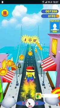 Banana Minion : Subway legend Rush screenshot 2