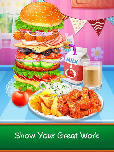 School Lunch Food Maker! screenshot 3