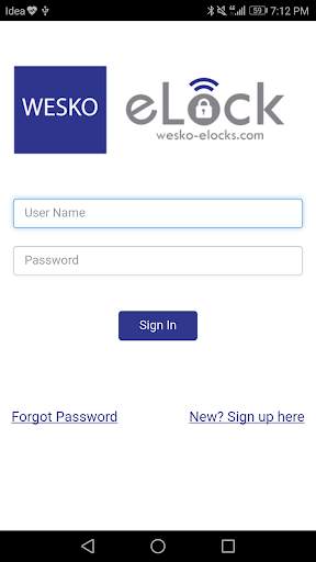 Wesko Lock App 3 تصوير الشاشة
