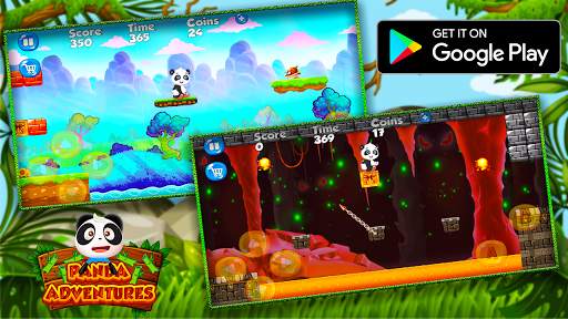 Panda Run - Panda In The World Of Adventures screenshot 1