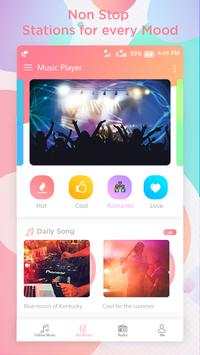 Online Music Player screenshot 1