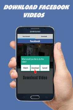 FaceDow : Video Playing & Downloader For Facebook screenshot 3