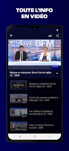 BFMTV - Actualités France et monde & alertes info screenshot 7