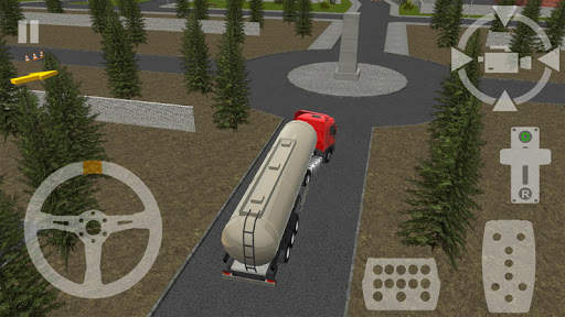 Semi Driver Trailer Parking 3D screenshot 6