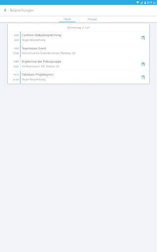 Skype for Business for Android screenshot 2