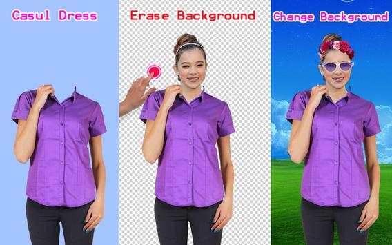 Woman Trench Coat Photo Editor screenshot 10