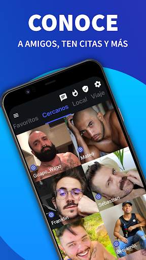 Wapo: app de citas gay screenshot 2