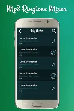 Mp3 Ringtone Mixer скриншот 1