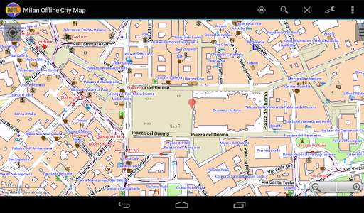 Milan Offline City Map स्क्रीनशॉट 15