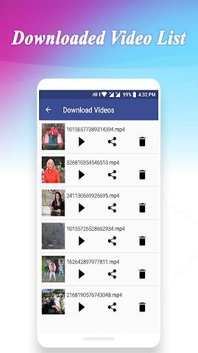 Video Downloader For Facebook screenshot 2