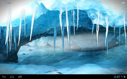 RealDepth Ice Cave Free LWP screenshot 6