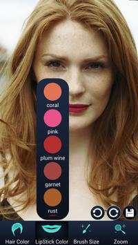 Hair Lip Color Changer screenshot 2