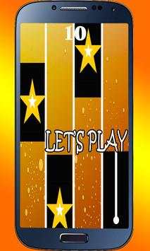 Orange Piano Game Star screenshot 1