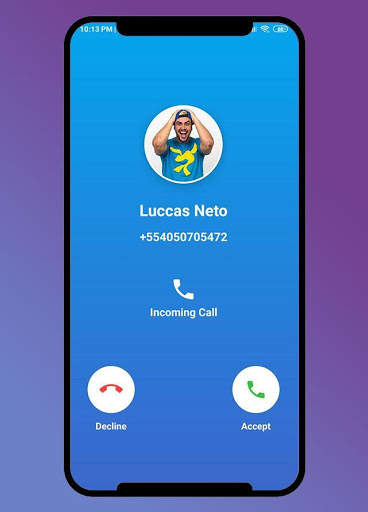 Luccas Neto Call Video ☎️☎️ screenshot 3