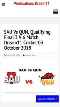 Dream11 Predications screenshot 2