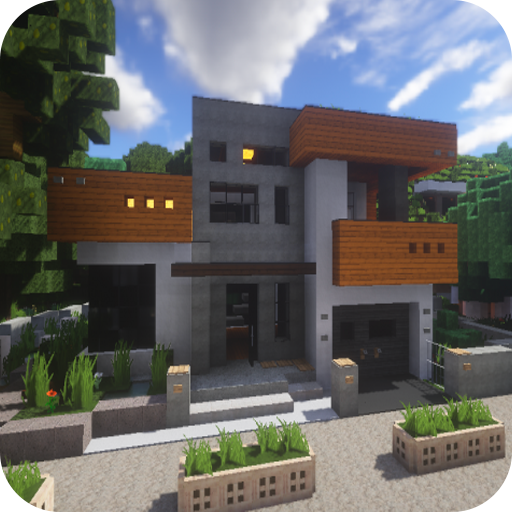 Mod Modern House Map For Minecraft icon