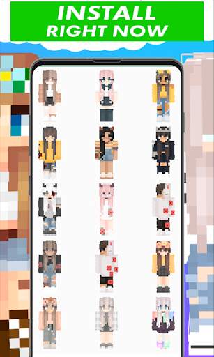 Skins for Girls for MCPE Pocket Edition & PC screenshot 3